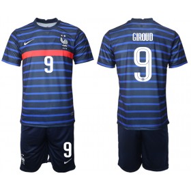 Frankrijk Olivier Giroud 9 Kind Thuis Tenue EK 2020